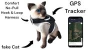 GSM GPS Tracking System for Dogs Waterproof Mini Tracker w/ Mobile App Size:L