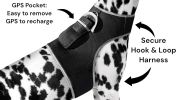 Dependable Cell Phone GPS Tracking Collar Mount Waterproof Pet Locator Size:L