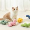 Dog Rope Toys Knots Chew Rope Toy Dog Pull Rope Natural Cotton Rope Dog Toys - Premium White Knot Dog Rope Toy - Interactive Dog Tug Toy